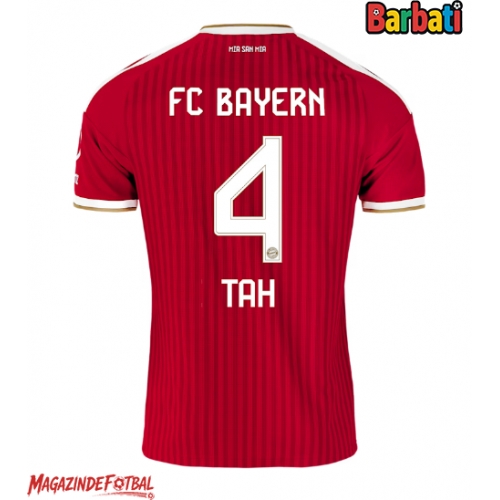 Bayern Munich Jonathan Tah #4 Tricou Fotbal Replică 2026-27 Barbati Acasa Bayern Munich Jonathan Tah #4 Tricou Fotbal Replică 2026-27 Barbati Acasa